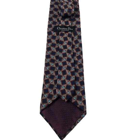 Christian Dior Monsieur geometric tie - Picture 2 of 6